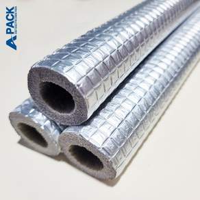 에이팩 파이프 배관 수도 동파방지 보온커버 단열재 보온재 25mm x 1m, 3개