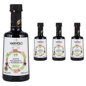발베로 모데나 발사믹 식초, 4개, 250ml