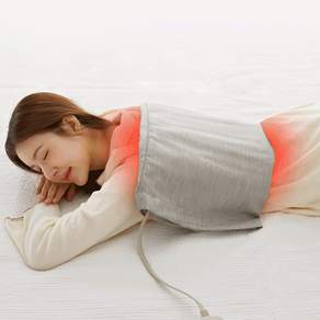 전자파차단 원적외선 기능성 복부 허리 온열찜질기, 온열찜질기(커버포함)