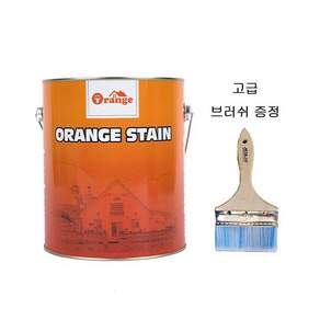 오렌지 오일스테인 우드스테인 방부목페인트 (3.5L), 도토리, 1개