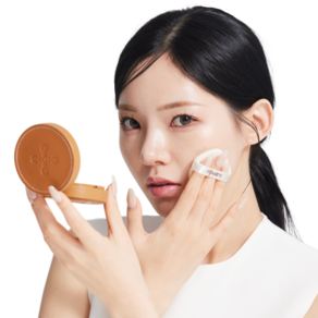 광채 2.3배 개선 효과 오페어 콜라겐 글로우 픽싱 광채 쿠션, 23호 (내츄럴 베이지), 1개