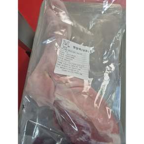 (한마음 미트) 국내산 뒷장족 뒷다리 후족 (냉동)뒤다리 뒤사태 깐생강 50g!!!!! 서비스, 1개, 1.8kg