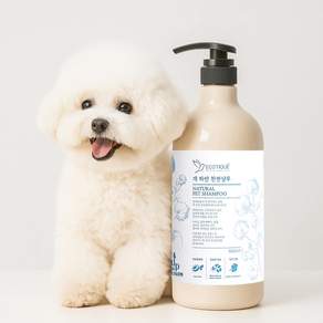 에코띠끄 샴푸 베이비파우더향, 980ml, 1개