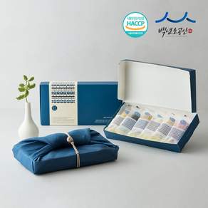 강릉은정한과 은정답례3호세트 유과 답례품 단체선물 회사 결혼식 돌 환갑 하객 설날 명절, 1세트, 120g