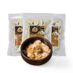 토박이마을 두부김치 만두, 3개, 600g