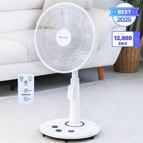 <신규한정>포첸 초미풍 발터치 리모컨 선풍기, PCF-F814