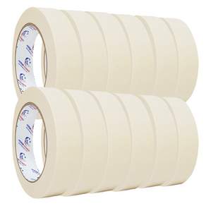 HORSE POWER 홀스파워 SBT03(25) 범용 도장 문구 종이마스킹테이프 25mm x 40M, 12개