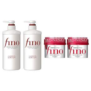 FINO 프리미엄 터치 컨디셔너 550ml + 프리미엄 터치 헤어 마스크 230g, 2세트