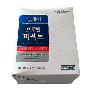 뉴케어 프로틴 퍼펙트 11g 30포 분리유청단백 분말 단백질 쉐이크 보충제, 30개