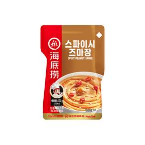 하이디라오 스파이시 즈마장 (훠궈소스 디핑소스 매운 땅콩소스), 1개, 120g