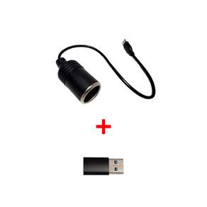 포텐슈 C타입 자동차 시거잭 전원 변환기 12V 3A 36W, 1개, 1구