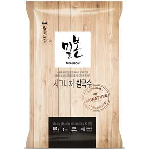 밀본 시그니처 손 칼국수500g, 3개, 500g