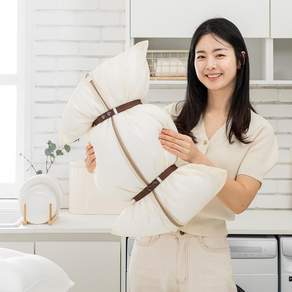 생각하는집 무형광 베개 배게 세탁망, 1개, 아이보리