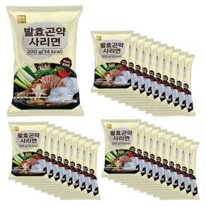 빼빼곤약 발효곤약사리면200g x 30팩 (100g당 7kcal), 200g, 30개