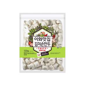 이화맛집김치손만두 1.5kg, 2개