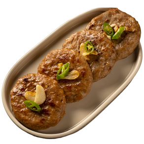 [황보선] 광주 송정 수제떡갈비 맛집 80g, 16개