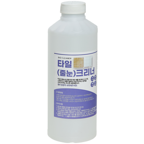 바이오드림 타일(줄눈)크리너 줄눈제거 욕실 주방 도기류 찌든때 제거 스텐 녹제거 광택 세척제, 1개, 1L