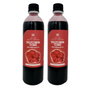 릴리벳 히비스커스 허브차 음료 베이스, 550g, 2개, 1개입