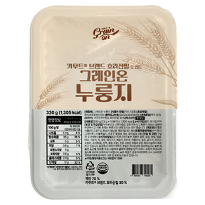 그레인온 카무트 누룽지 33g x 10봉, 10개