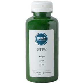 샐러리주스 100% 착즙주스, 250ml, 5개
