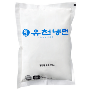 [유천냉면] 냉면육수 350g, 5개