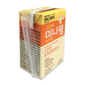 메디푸드 고단백 미니웰 환자식, 3600g, 1박스, 누룽지맛150mlx24팩