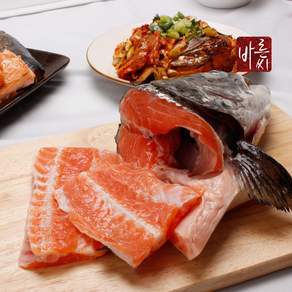 바른씨 노르웨이 연어갈비뼈, 1.2kg, 1개
