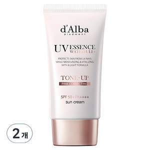 달바 워터풀 톤업 선크림 SPF 50+ PA++++, 50ml, 2개