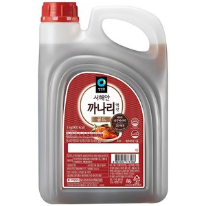 청정원 서해안 까나리 액젓 골드, 3kg, 1개