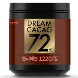 롯데웰푸드 드림 카카오 초콜릿 72%, 86g, 1개