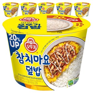 오뚜기 컵밥 참치마요덮밥, 247g, 6개