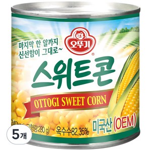 오뚜기 스위트콘, 340g, 5개