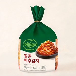 비비고 썰은 배추김치, 3kg, 1개