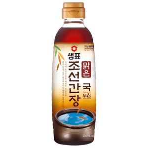 샘표 맑은 조선간장, 500ml, 1개