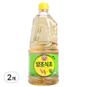 오뚜기 양조식초, 1.5L, 2개