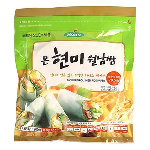 MORN 현미 월남쌈, 200g, 1개