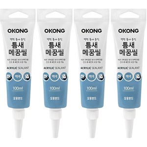 오공 틈새메꿈씰 100ml, 4개