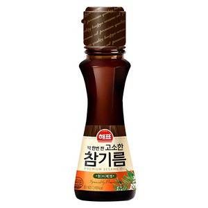 해표 고소한 참기름, 1개, 55ml