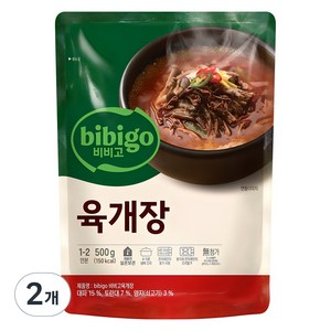 비비고 육개장, 2개, 500g