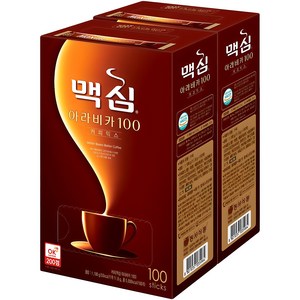 맥심 아라비카 100 커피믹스, 11.8g, 100개입, 2개