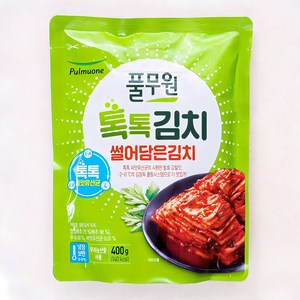 풀무원 풀무원 톡톡 썰은김치, 400g, 1개