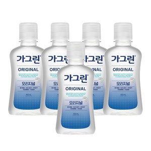 가그린 오리지널 구강청결제, 100ml, 5개