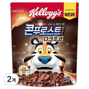 콘푸로스트 다크초코, 550g, 2개