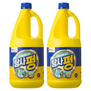 탐사 펑 배수구 세정제, 2L, 2개