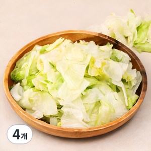 국내산 절단 양상추, 500g, 4팩