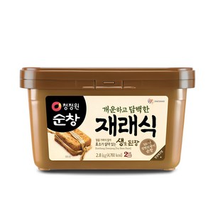 청정원순창 재래식 생된장, 2.8kg, 1개