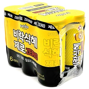 팔도 비락식혜 제로, 238ml, 6개