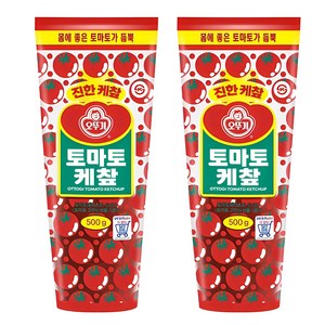 오뚜기 토마토 케찹, 500g, 2개