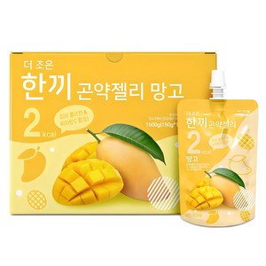 더존건강 더조은 한끼곤약젤리 망고 10개입, 1.5kg, 1개