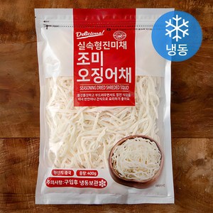 해맑은푸드 조미오징어채 실속형진미채, 400g, 1개